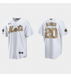 Men Pete Alonso New York Mets 2022 Mlb All Star Game White  Jersey