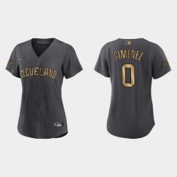 Women Andres Gimenez Guardians 2022 Mlb All Star Game Replica Charcoal Jersey