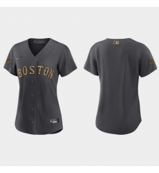 Women Boston Red Sox 2022 Mlb All Star Game Replica Charcoal Jersey
