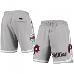 Men Philadelphia Phillies Grey Shorts