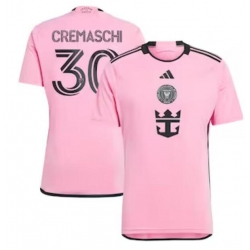 Men's Inter Miami CF Benjamin Cremaschi adidas Pink 2024 2getherness Replica Player Jersey