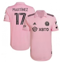 Men's Inter Miami CF Josef Martinez adidas Pink 2022 The Heart Beat Kit Authentic Player Jersey