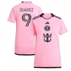 Women's Inter Miami CF Luis Suárez adidas Pink 2024 2getherness Replica Player Jersey