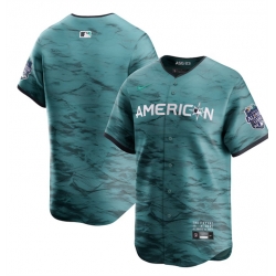 Men Houston Astros Blank Teal 2023 All Star Cool Base Stitched Baseball Jersey