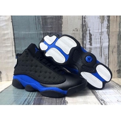 Air Jordan 13 Classic Black Blue Men Shoes