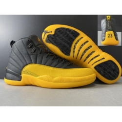 Air Jordan 13 Retro Men Shoes Black Yellow