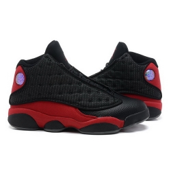 Air Jordan 13 Shoes 2013 Mens Grade AAA Black Red Shoes