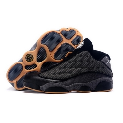 Air Jordan 13 Shoes 2015 Mens Low Quai 54 Black Gold