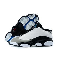 Air Jordan 13 Shoes 2015 Mens Low White Grey Black