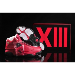 Air Jordan 13 XIII Shoes 2013 Mens Shoes Red Black White Online