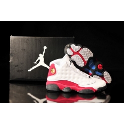 Air Jordan 13 XIII Shoes 2013 Mens Shoes White Red Online