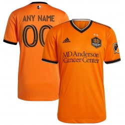 Houston Dynamo FC adidas Orange My City My Club Authentic Custom Jersey