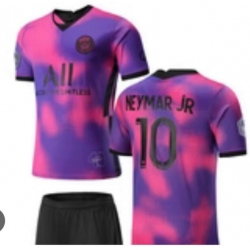 Neymar JR Purple Soccer jersey