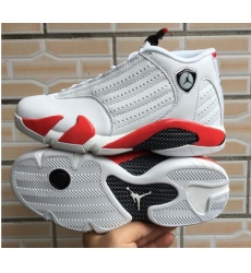 Air Jordan 14 Retro White Red Men Shoes