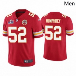 Youth Kansas City Chiefs 52 Creed Humphrey Red Vapor Untouchable Limited Stitched Football 2024 Super Bowl LVIII Jersey