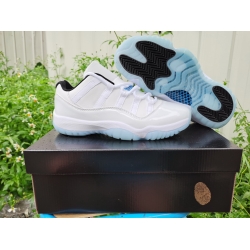 Air Jordan 10 Retro Men Shoes low cut White light blue