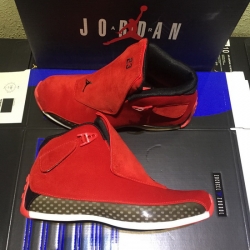 Air Jordan 18 Retro Red Men Shoes