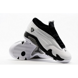 Women Air Jordan 14 Shoes White Black