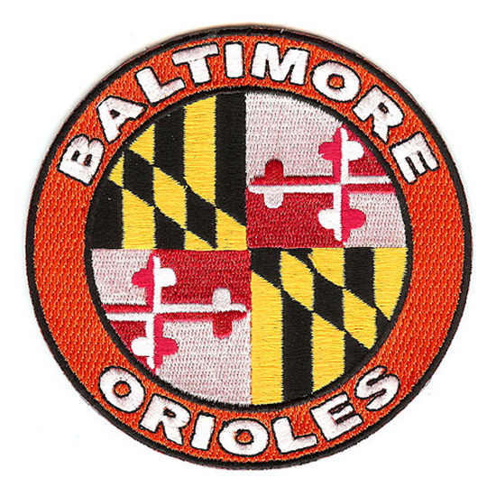 Youth Baltimore Orioles Home Sleeve Jersey Patch Biaog