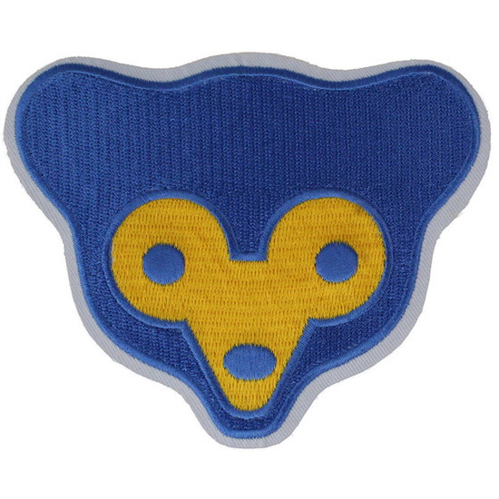 Women Chicago Cubs Bear Face 1960 s Jersey Sleeve Patch Biaog