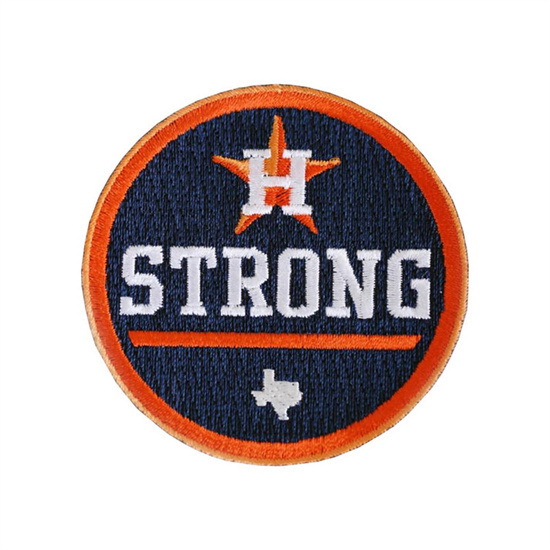 Youth Houston Astros Strong Jersey Patch Biaog