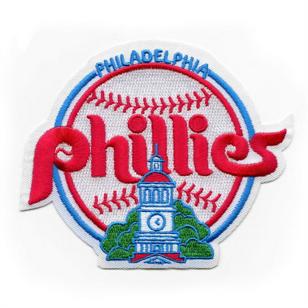 Women Philadelphia Phillies Retro Primary Team Logo Patch 1984 1991 Biaog