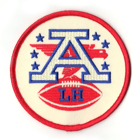 Lamar Hunt Kansas City Chiefs AFC LH Logo Memorial Jersey Patch III Biaog